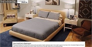 Get the Look: A Cashmere Mafia Bedroom, The Bed